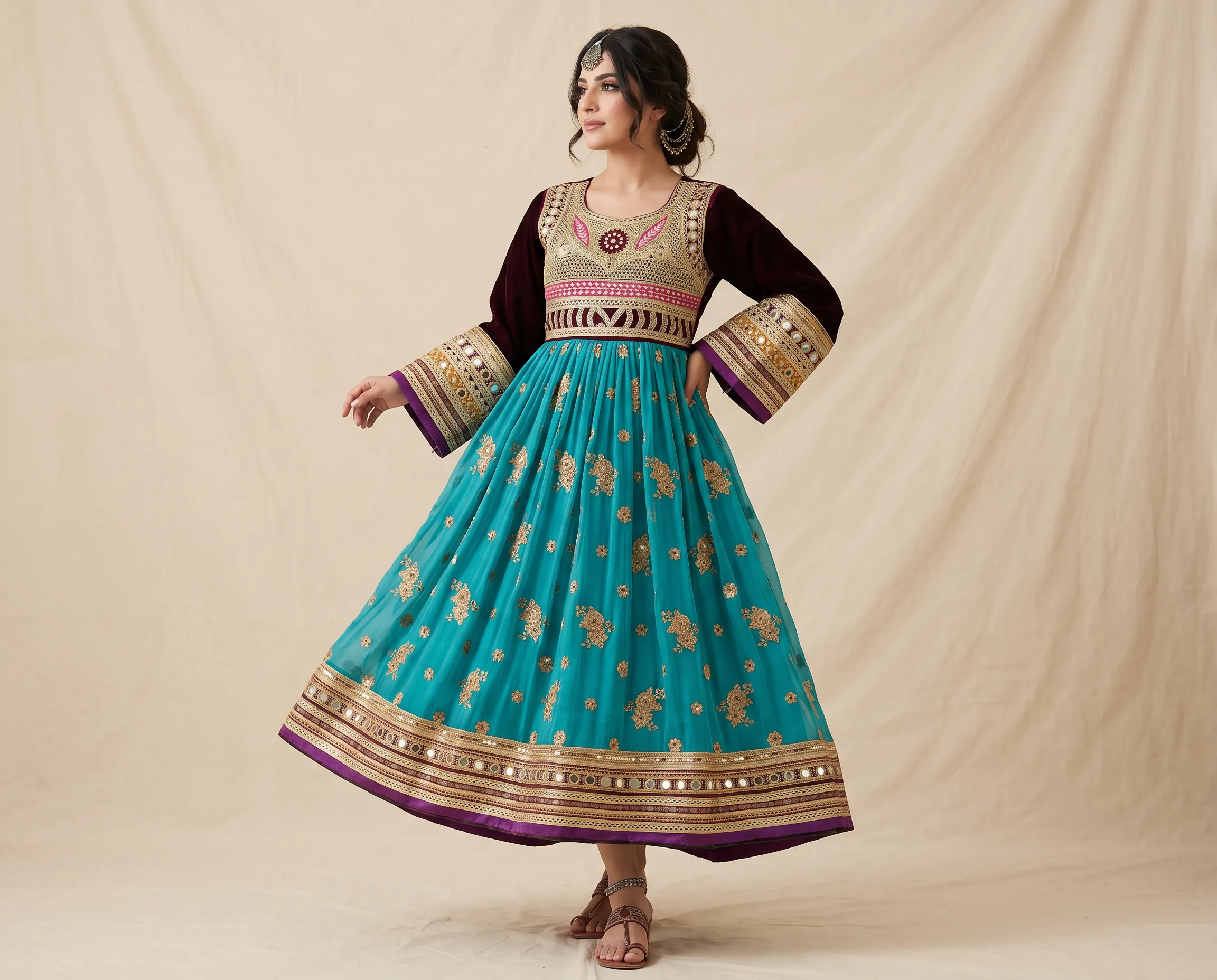 Silk Heritage Afghan fashion collection