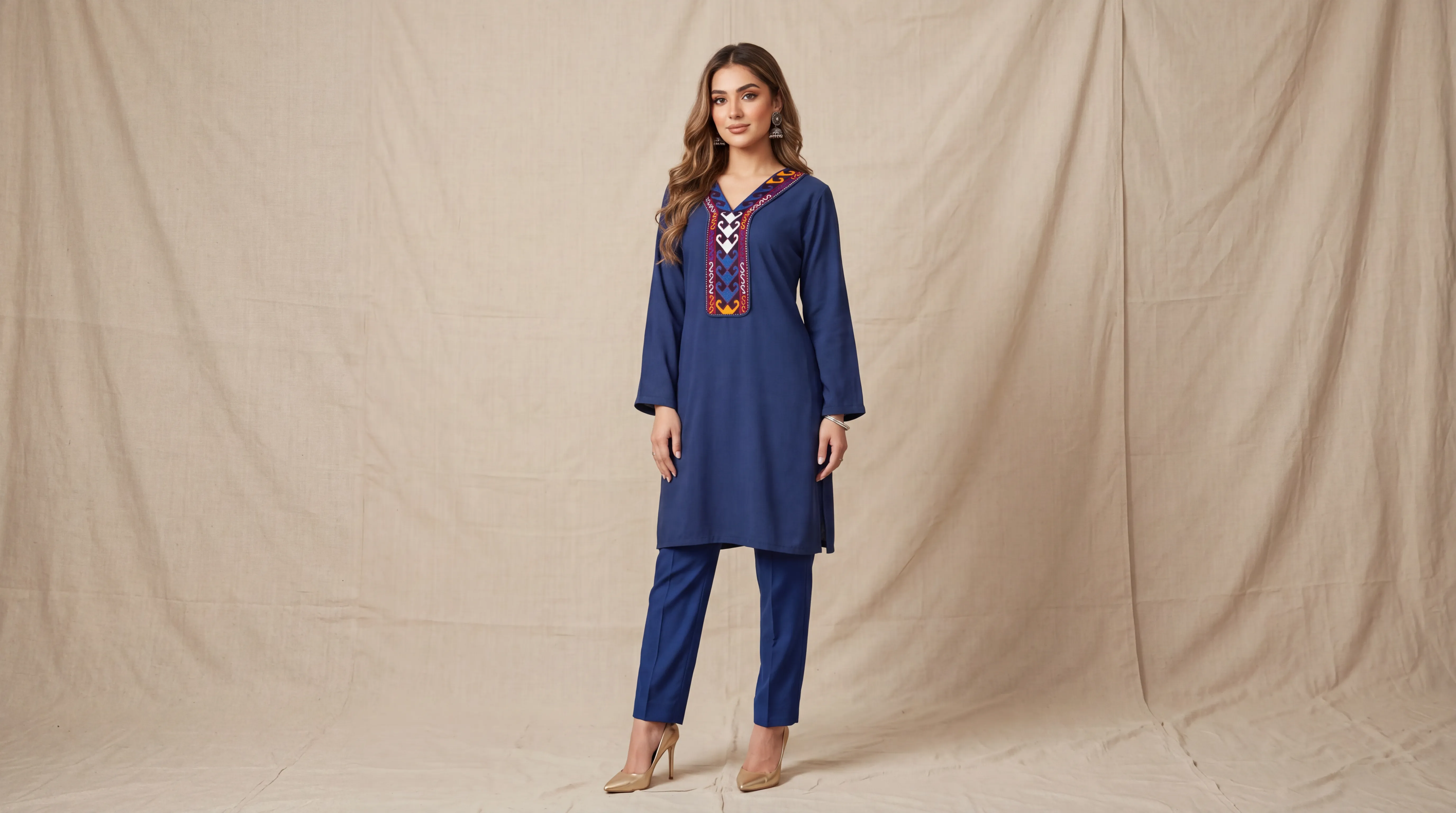 Lapis Navy kurta set